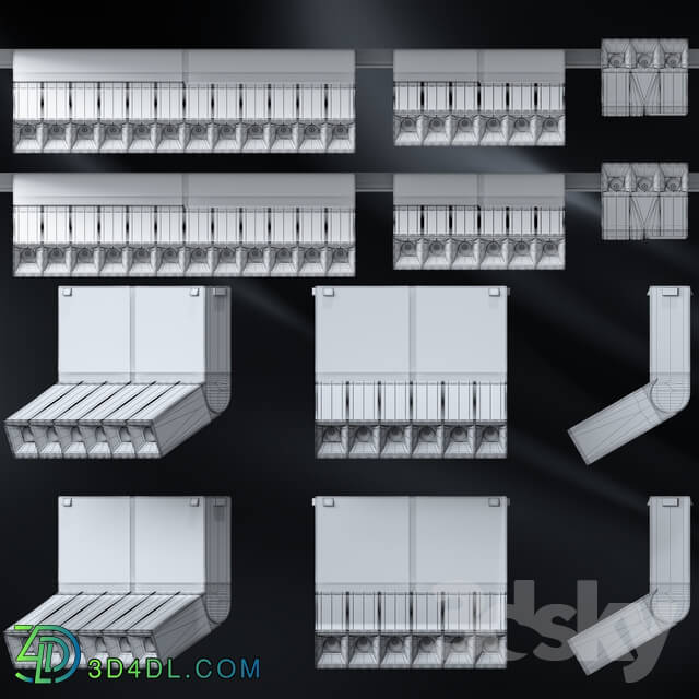 Spot light - Grille Folding Series Magnetic