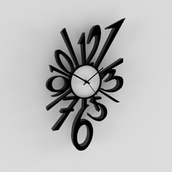 Other decorative objects - Clock deformation 