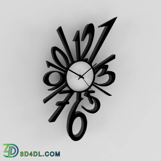 Other decorative objects - Clock deformation