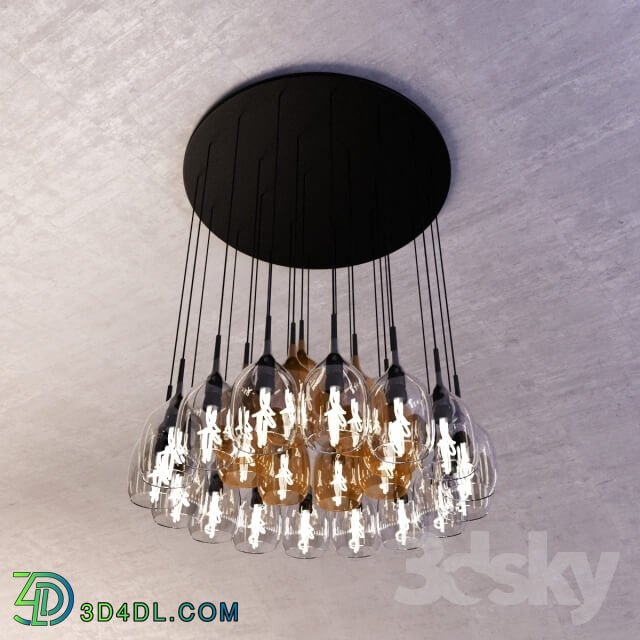 Ceiling light - VESSEL CHANDELIER Chandelier