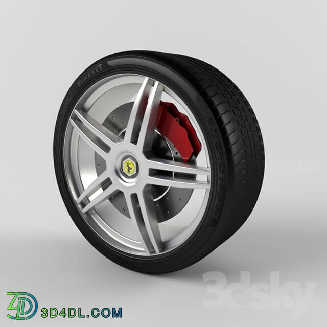 Transport - Ferrari wheel