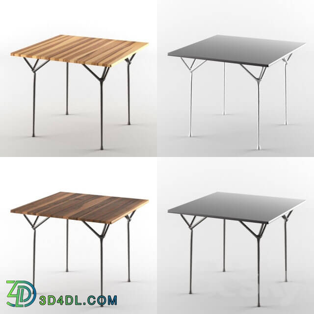 Table - Magis Officina Square Dinning Table