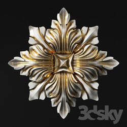 Decorative plaster - Rosette classic 