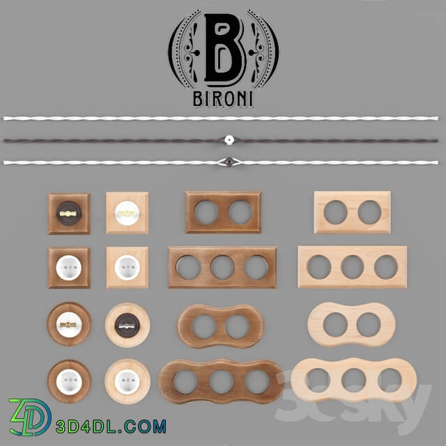 Miscellaneous - sockets_ switches_ overlays_ Bironi
