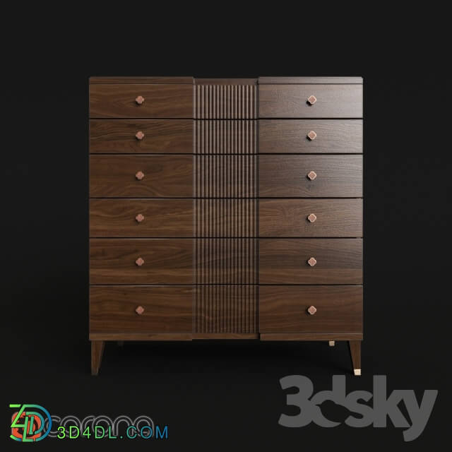 Sideboard _ Chest of drawer - BERNHADT Haven Tall Chest