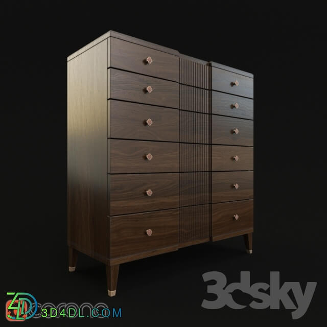 Sideboard _ Chest of drawer - BERNHADT Haven Tall Chest