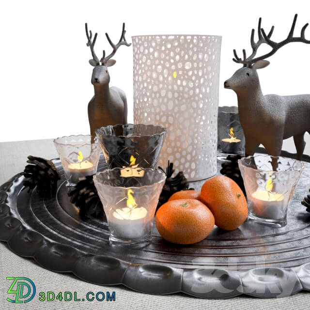 Decorative set - Decorative Christmas set.
