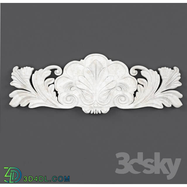 Decorative plaster - bas-relief