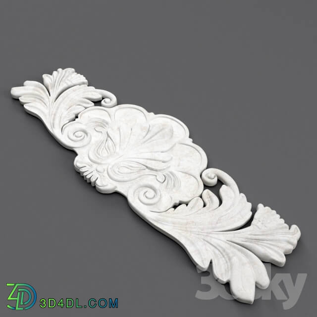 Decorative plaster - bas-relief