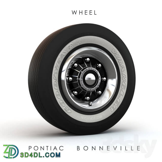 Transport - The wheel of the Pontiac 60