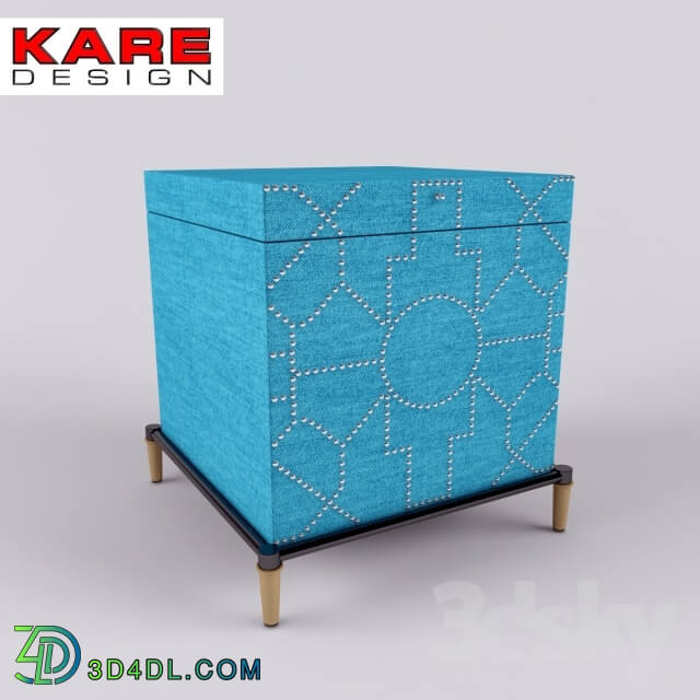 Sideboard _ Chest of drawer - Kare Design - Trunk Blue Crackle