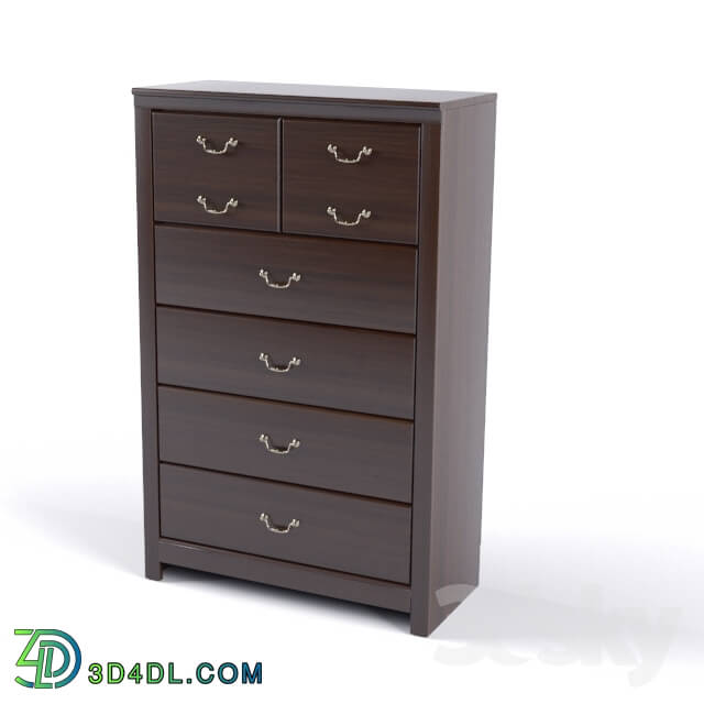 Sideboard _ Chest of drawer - Quinden Five Drawer Chest