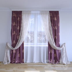 Curtain - Curtain Red 