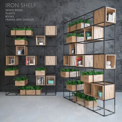 Other decorative objects - Iron shelf 