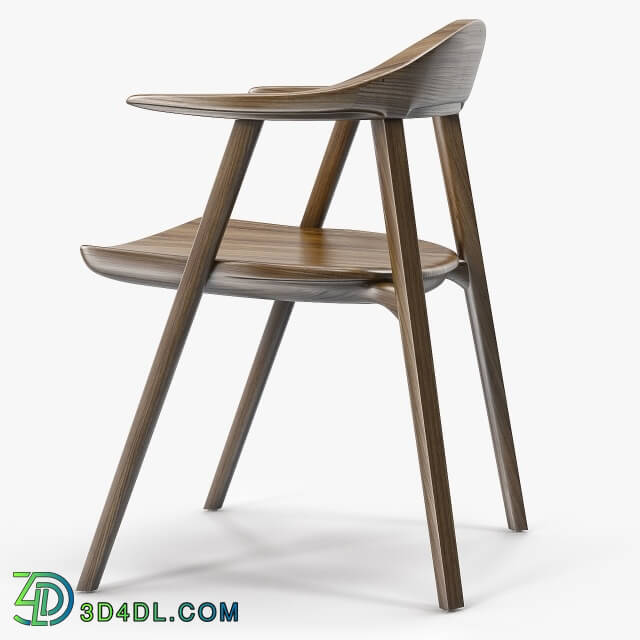 Chair - BassamFellows Mantis Side Chair _amp_ Kant Table