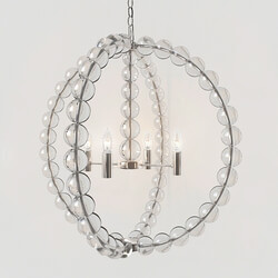 Ceiling light - STACKED CRYSTAL CHANDELIER 