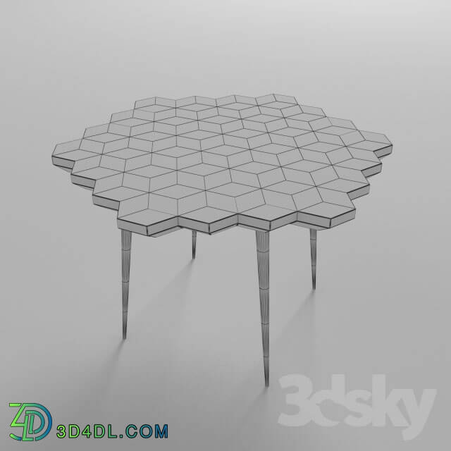 Table - patterned table