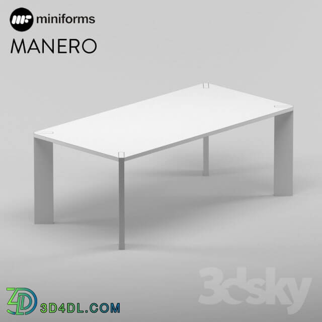 Table - Miniforms_MONERO_Table