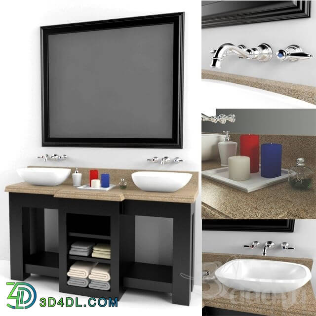 Bathroom furniture - Bathroom Black Furniture