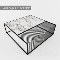 Table - Grill Table by Zeren Saglamer 