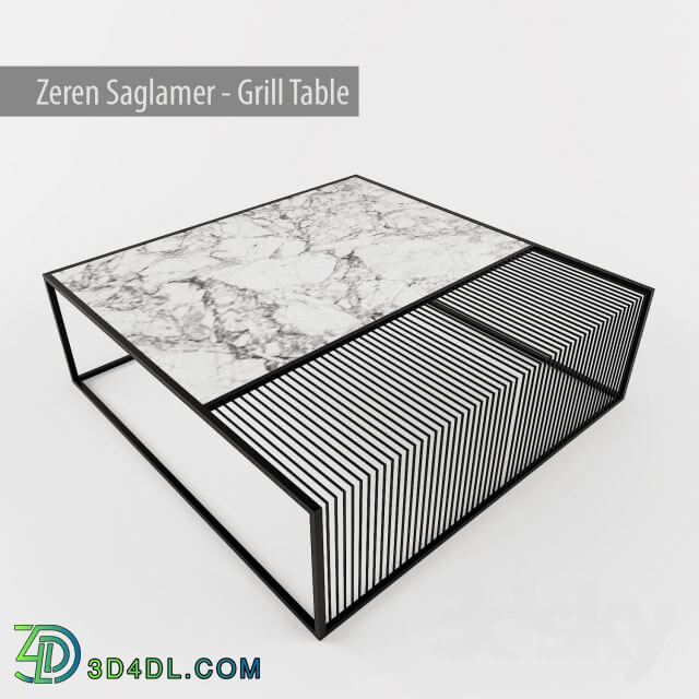 Table - Grill Table by Zeren Saglamer