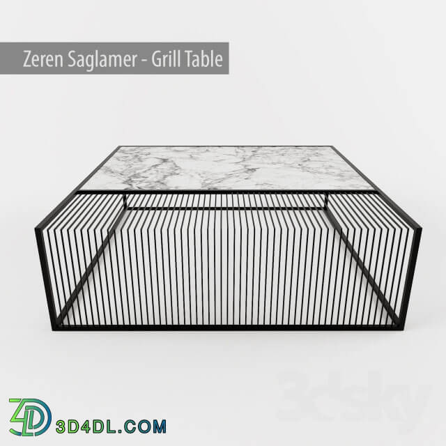 Table - Grill Table by Zeren Saglamer