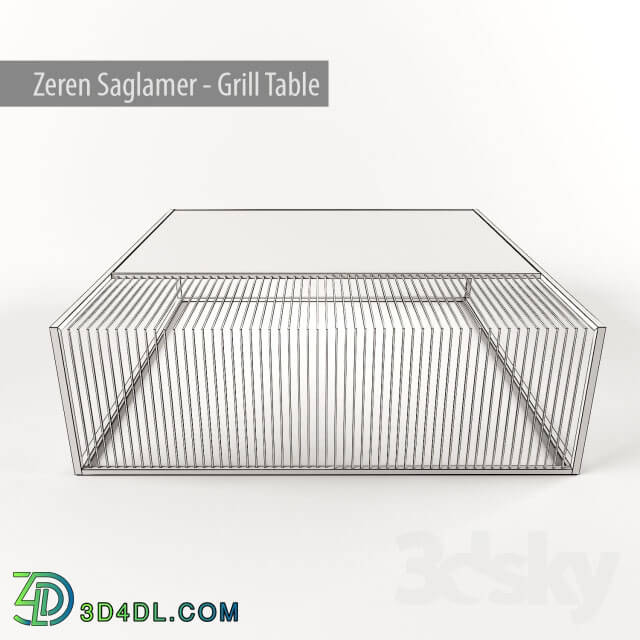 Table - Grill Table by Zeren Saglamer