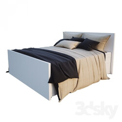 Bed - Linens for bed with footboard 