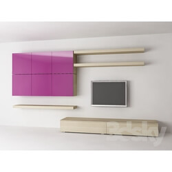 Wardrobe _ Display cabinets - composition for the living room Europeo 
