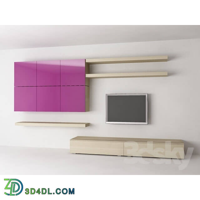 Wardrobe _ Display cabinets - composition for the living room Europeo