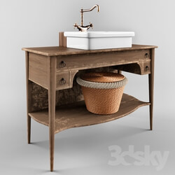 Bathroom furniture - Vintage bathroom sink 