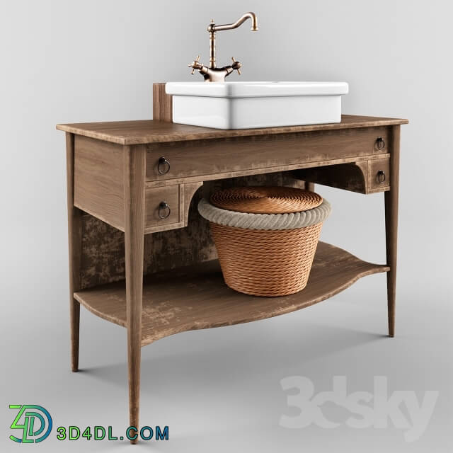 Bathroom furniture - Vintage bathroom sink