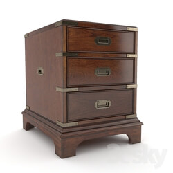 Sideboard _ Chest of drawer - Thomasville - Campaign Side Chest 