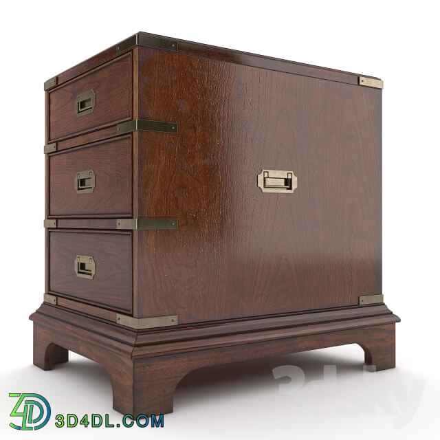 Sideboard _ Chest of drawer - Thomasville - Campaign Side Chest