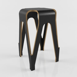 Chair - Stool by designer Francois Bauchet 