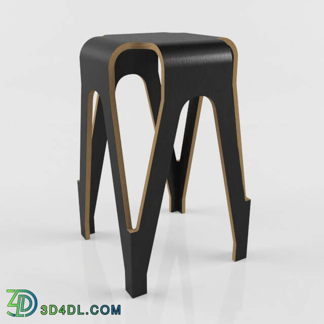 Chair - Stool by designer Francois Bauchet