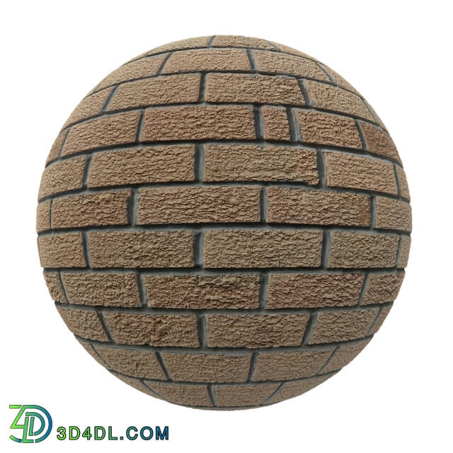 CGaxis-Textures Brick-Walls-Volume-09 yellow brick wall (10)