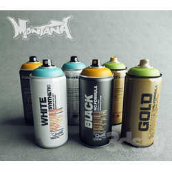 Miscellaneous - Montana spray cans 