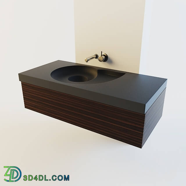 Wash basin - Ammonite washbasin Bowl-_High tech_