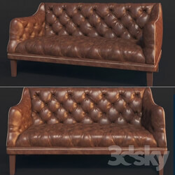 Sofa - Sofa with buttons 