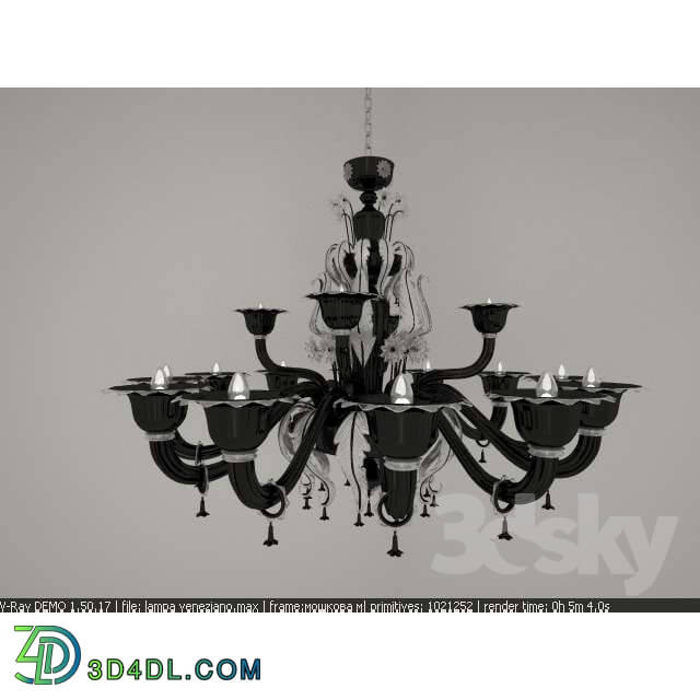 Ceiling light - chandelier la-murino _veneziano_