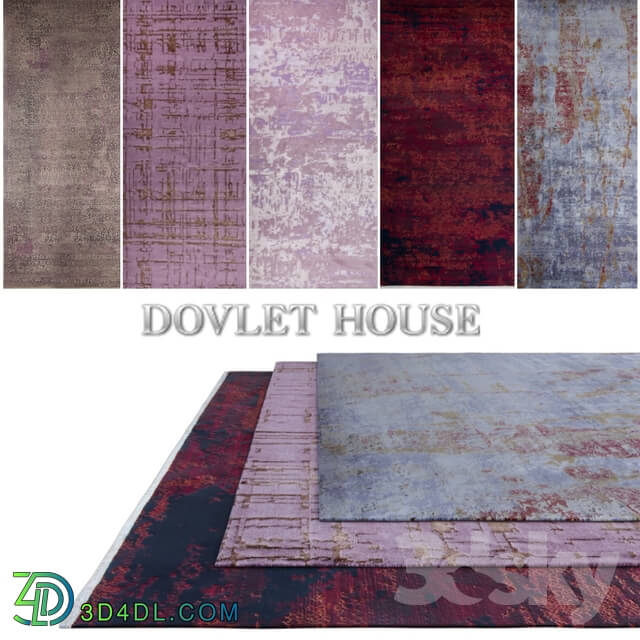 Carpets - DOVLET HOUSE Carpets 5 pieces _part 82_
