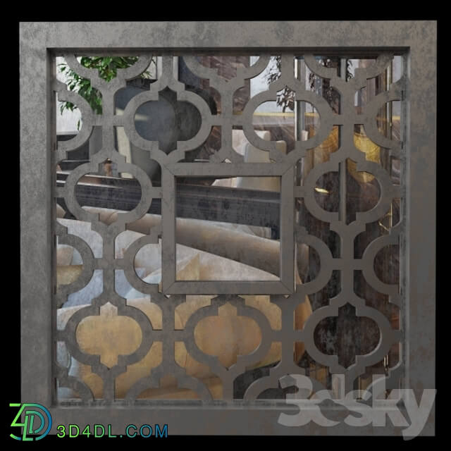 Mirror - Uttermost Sorbolo Squares Decorative Mirror