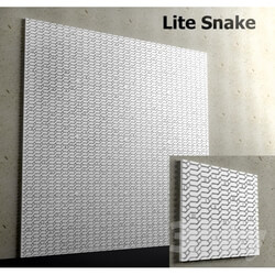 Other decorative objects - 3d panel - Lite Snake 
