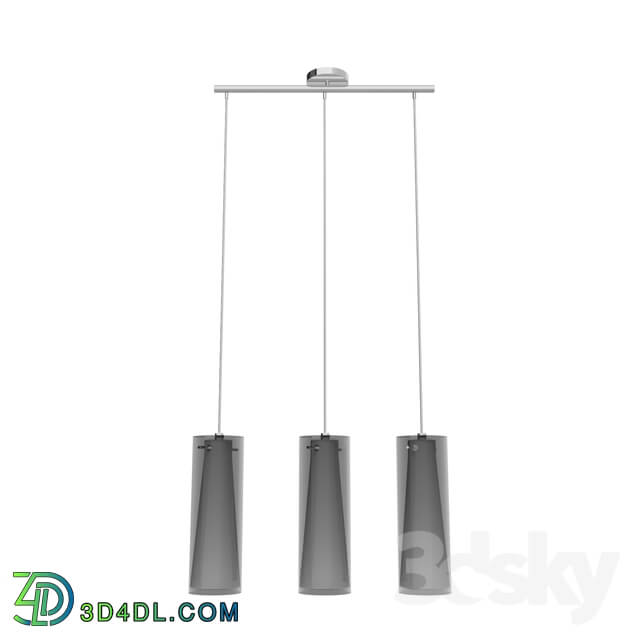 Ceiling light - 90305 Suspension PINTO NERO_ 3X60W _E27__ IP20