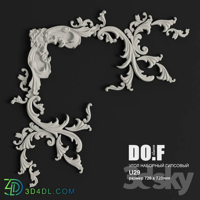 Decorative plaster - OM U29_W720_DOF