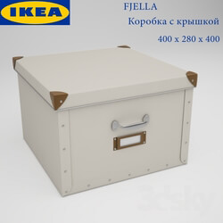 Other decorative objects - Box with lid Fjella 