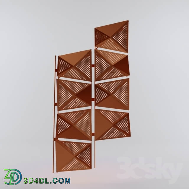 3D panel - Seamless Geometrical Aluminum Cladding