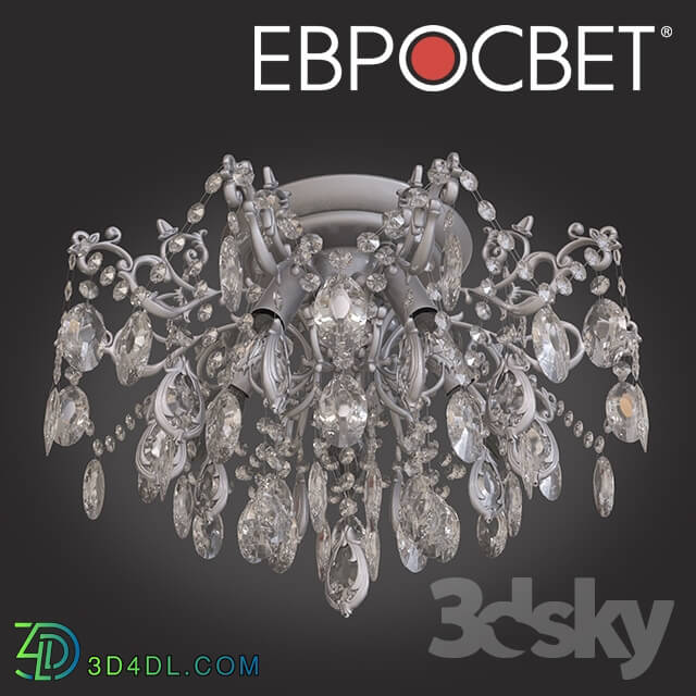 Ceiling light - OM Ceiling chandelier with crystal Bogate__39_s 276_5 Strotskis