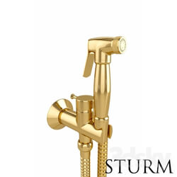 Faucet - Hygienic shower STURM Style_ color gold 